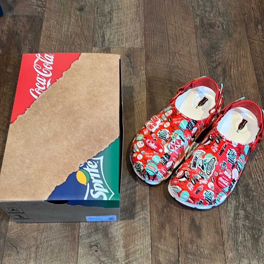UNISEX COCA COLA CROCS (white)